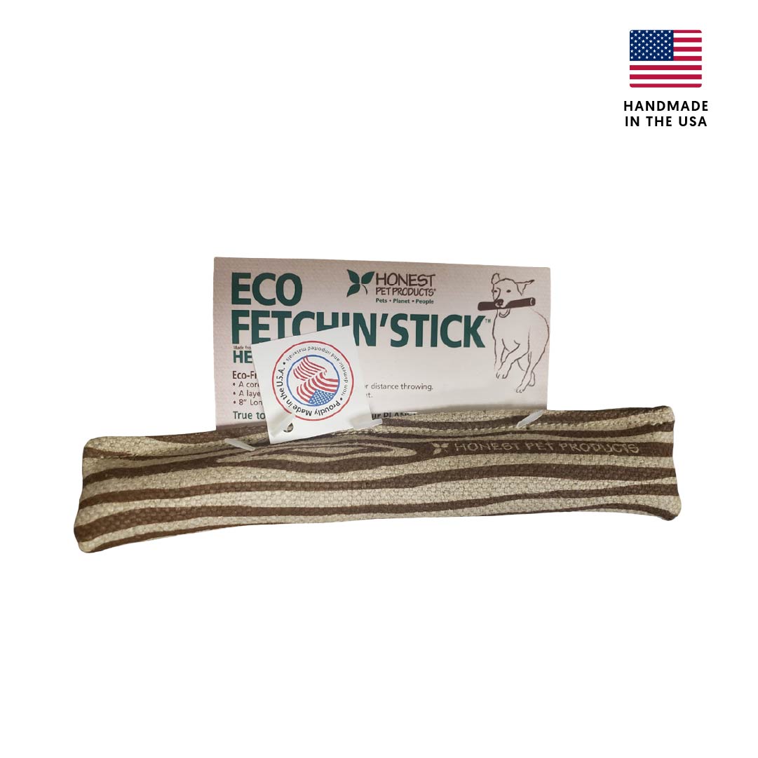 Eco-Fetchin’ Stick Dog Toy | Handmade in the USA | Floating Fetch Toy ...